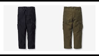 小黑痣. 開箱WTAPS 2020SS JUNGLE STOCK 01 / TROUSERS. COTTON. SATIN
