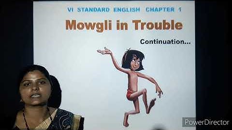 VI Standard English Lesson -  Mowgli in trouble - Part 3