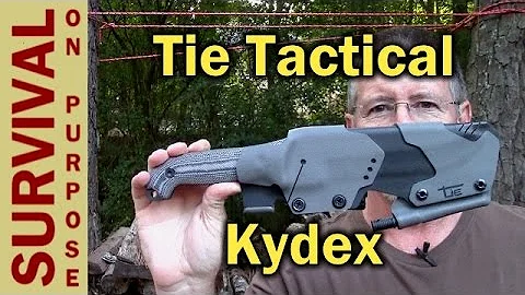 Tie Tactical Kydex Knife Sheath Review - My Official Kydex Suppliers