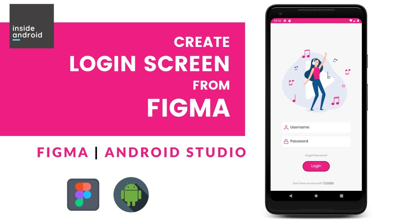 Create Login Screen from Figma Design | Android Studio | Figma to Android Studio