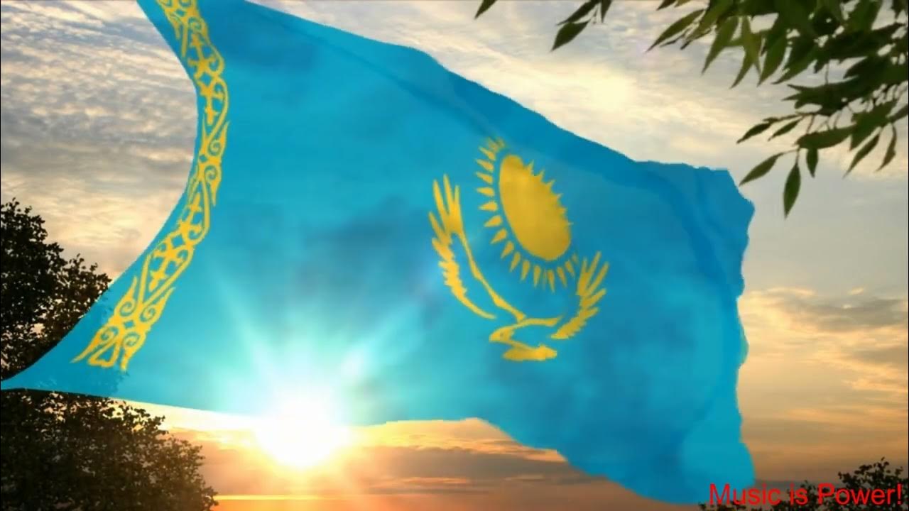 Флаг Казахстана обои на телефон