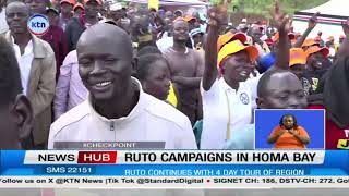Ruto Fires Fresh Attacks At Gachagua In Homa Bay