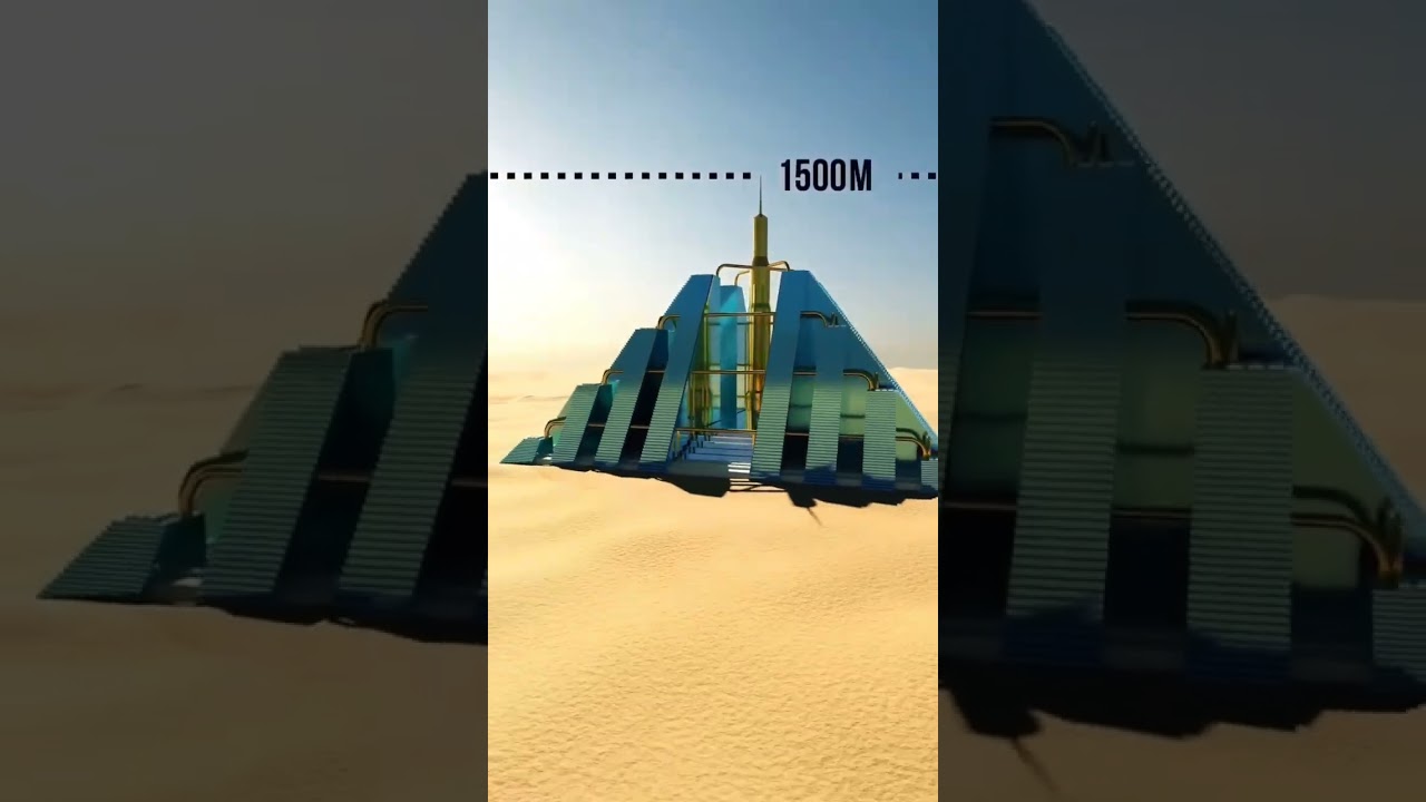 Dubai Ziggurat Pyramid 