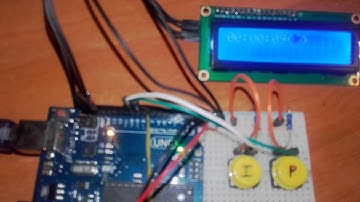 Cronómetro con display LCD 1602