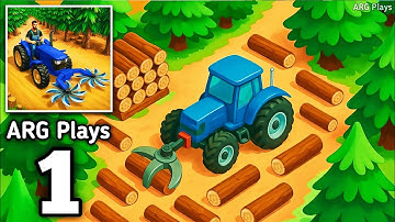 Idle Chop - Wood Lumber Gameplay Walkthrough Part 1 ( Android, iOS )