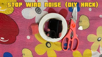 🎤 DIY Wind Noise Cancellation for DJI Action 4 (No More Wind Noise!)