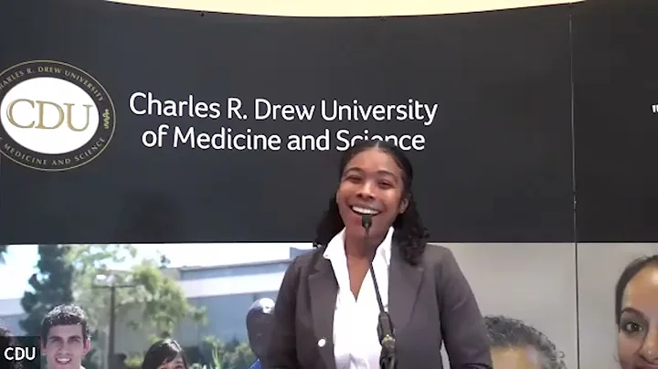 CDU Student Allison Leggett speaks at CDU's histor...