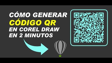 Crear CODIGO QR en COREL DRAW en 2 MINUTOS Rapido y Facil en 2025