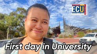 First Day In University Ecu Vlog