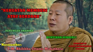 The Power Of Giving U0026 Generosity  Bhante Uttamo  Dhammadesana  Buddhism  Buddhist Sermon