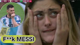 Argentina Fans Girl Crazy Reactions || FIFA World Cup 2022