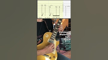 Thumbnail of Gary Moore - Parisienne Walkways (intro) with tab