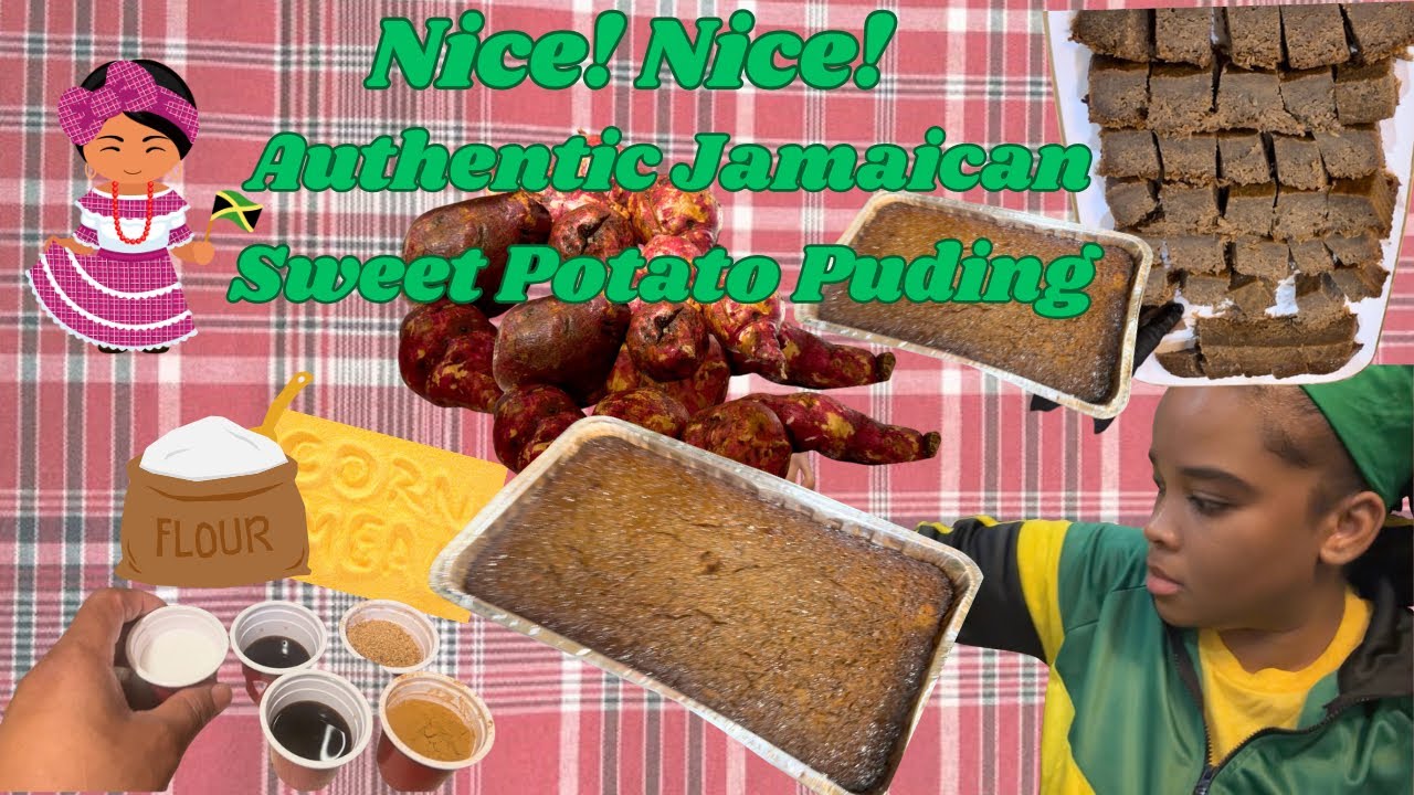 Nice! Nice! Authentic Jamaican Sweet Potato Pudding🍠