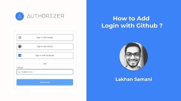 How to add Login With Github?