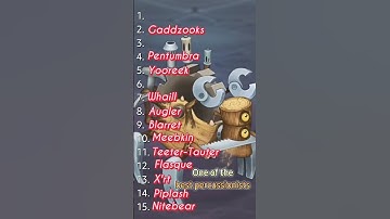 Ranking all Ethereal Workshop monsters part 3 #shorts #etherealworkshop #msm #mysingingmonsters