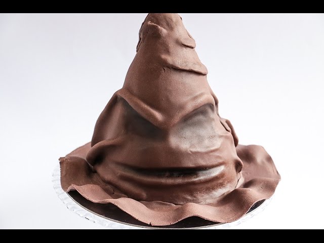 Harry Potter Sorting Hat Cake Tutorial- Rosie's Dessert Spot 