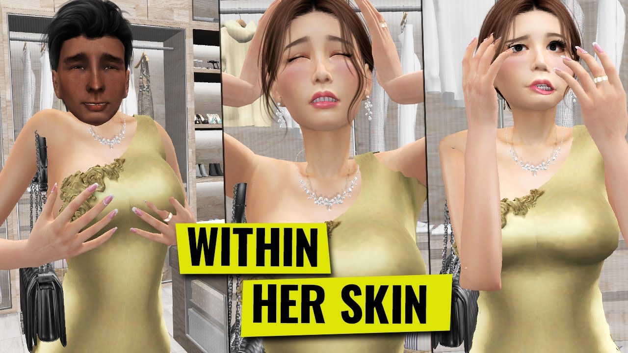 A Boy Transform Became A Gorgeous Mommy And He's Lives Under Her Skin | Sims 4