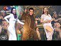 Saiee Manjrekar and Sonakshi Sinha with Salman Khan mesmerising dance during a movie promotion