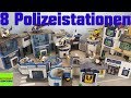 8 playmobil polizeistationen sammlung seratus1 unboxing