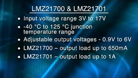 Using SIMPLE SWITCHER Nano modules for smaller power supplies and simpler designs