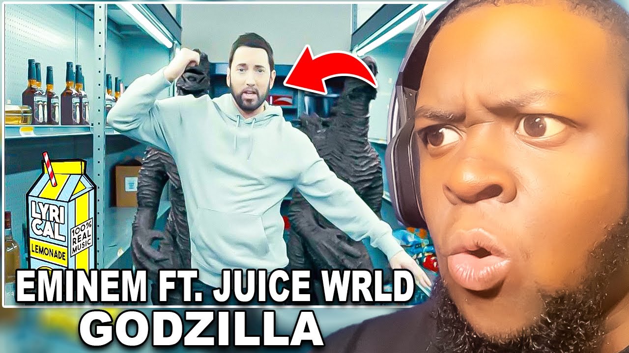 HE’S NOT REAL!! First Time Reaction to Eminem - “Godzilla” ft. Juice WRLD