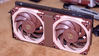 Graphics Card - Deshroud Mod (EVGA FTW3 RTX 3070, 3080, 3090) + Noctua Fans (Part 1)