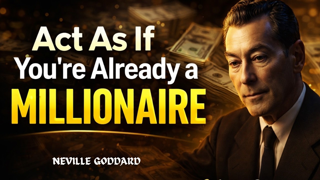 Act As If You’re Already a Millionaire (Neville Goddard Law of Assumption) 💸