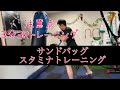 サンドバッグでスタミナトレーニング！必要なスタミナをつけよう！