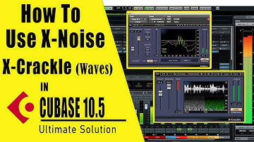 How To Reduce noise | Using Waves Plugin | X-Noise | X-Crackle | Cubase | In Hindi