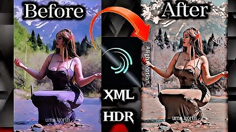 Alight Motion 4K CC Sharpen Quality Video Editing / Low Quality Video To High Quality Video Tutorial