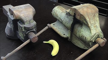 Restoring a Giant Rusty Vise
