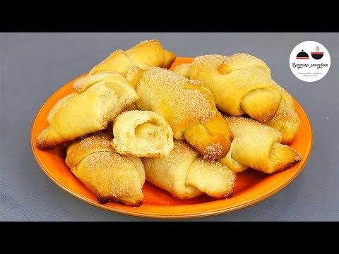 РОГАЛИКИ "По 5 копеек" из теста на рассоле  ВКУСНАЯ МИНУТКА