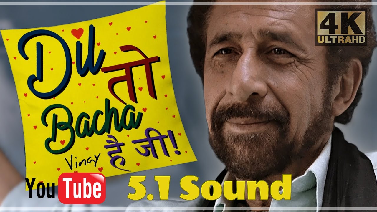 Dil To Bachcha Hai Ji HD 51 Sound ll Ishqiya 2010 ll Rahat Fateh Ali Khan ll 4k  1080p HD ll