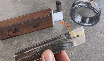 A making turning lathe tool for broken drill bit | Unique idea for lathe tool old drill bits