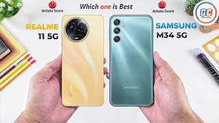 Realme 11 5G Vs Samsung M34 5G | Full Comparison ⚡ Which one is Better?