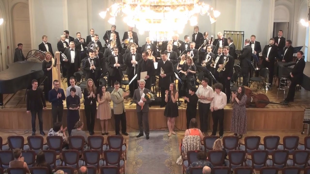 Class Concert of Igor Savinov 2018 conductors Sergey Paschenko & Kirill Cherchik