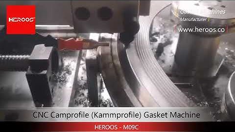 CNC Camprofile (Kammprofile) Gasket Machine (www.heroos.co)