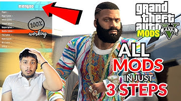 How to Add Mods in GTA 5  In Story mode (100% working ) in 2025  ! GTA 5 Mods Part 1 (Mods Series )