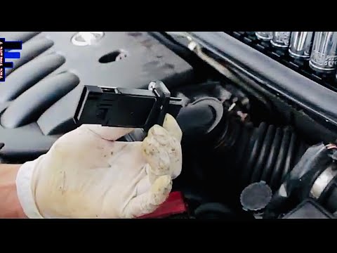 How to Clean  Replace a Mass Air Flow (MAF) Sensor on Most Vehicles - DIY 2010 Nissan Versa SL