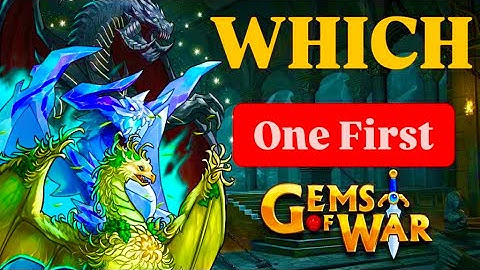 Gems of War Beginner Guide | Which Dragonite Dragon You Should Craft First!