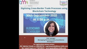 Digitising cross border Trade practices using Blockchain Technology