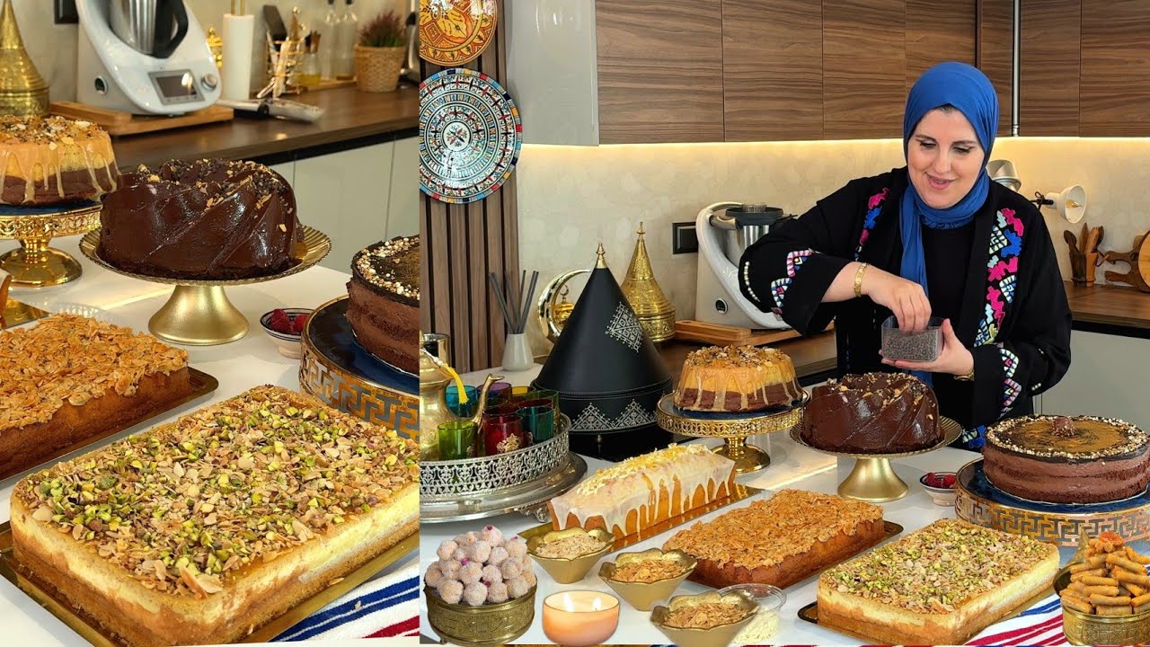 باش تفنني في العيد جبتليك تشكيلة من الكيكات الهماوية والاقتصادية غتحتاري تختاري بيناتهم كلهم خطيرين.