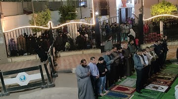 سورة مريم بصوت الشيخ أحمد عبدالقادر الطريفي من مسجد المنتزة وتجمع المصلين على مسجد المنتزة.