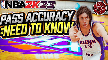 NBA 2K23 Pass Accuracy Tips : Top 2K23 Beginners Guide