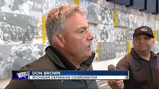 Michigan's Don Brown says he does not have time for critics