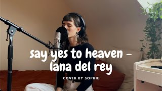 Say Yes To Heaven - Lana Del Rey (cover by Sophie)