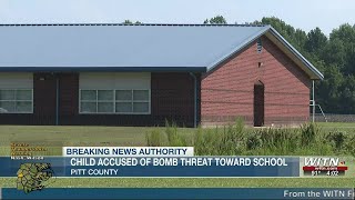 Beaufort County child accused of bomb threat toward Pitt County school