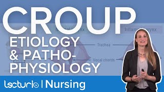 Croup: Etiology and Pathophysiology | Pediatric Nursing | Lecturio Nursing