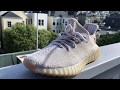 Adidas yeezy boost 350 v2 sesame unboxing  on feet