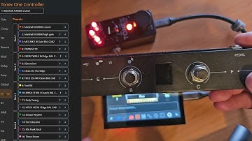 TonexController project V1.0.10.2 and V1.0.9.2